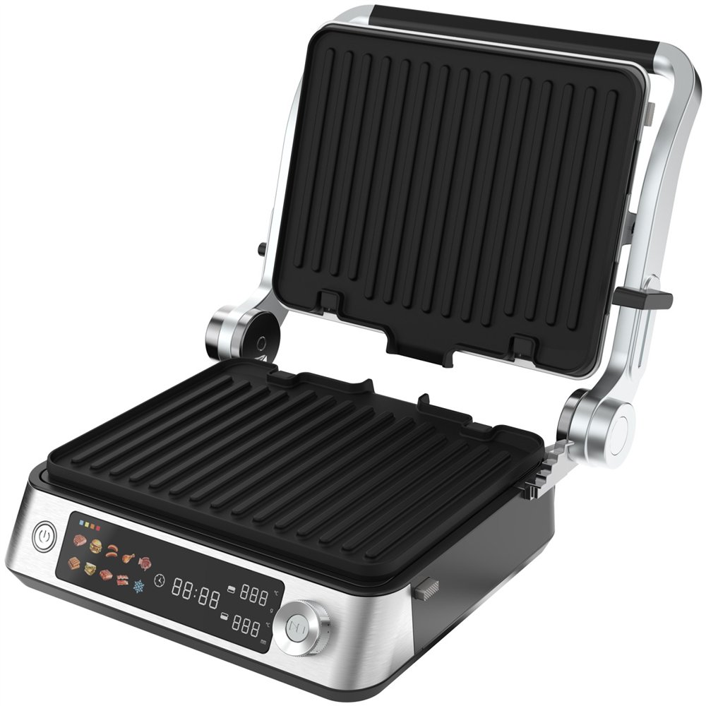 Professional Smart Contact Electric Grill with Non-Stick 23×29cm Plates 2200W 372×355×181mm | Professional CS25TCCK104