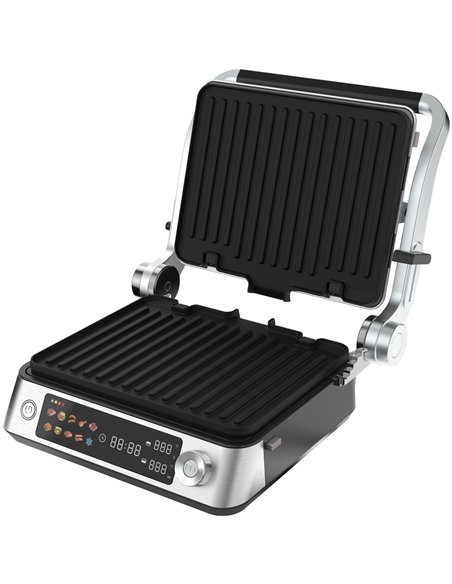 Professional Smart Contact Electric Grill with Non-Stick 23×29cm Plates 2200W 372×355×181mm | Professional CS25TCCK104