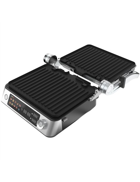 Professional Smart Contact Electric Grill with Non-Stick 23×29cm Plates 2200W 372×355×181mm | Professional CS25TCCK104