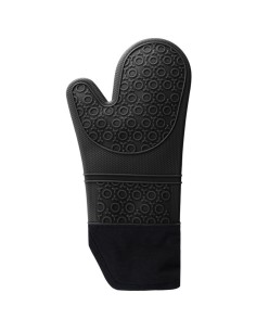 Professional Oven Mitt Extra long Silicone Black | DA-BHSC01B