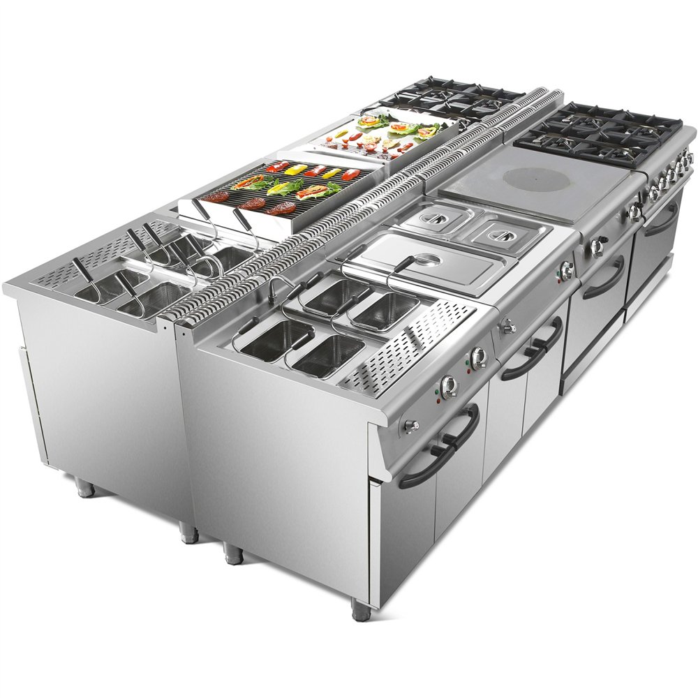 Professional Stainless Steel Gas Range Oven with 6 Burners | Professional CS25ADX776