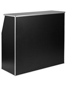 Portable Foldable Bar Black Laminate | Professional CS25AOX202 2