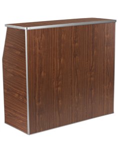 Portable Foldable Bar Walnut Laminate | Professional CS25AOX204 2