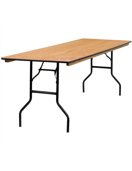 Folding Banquet Catering Table 8ft Plywood 2430x760x760mm | Professional CS25AOX222