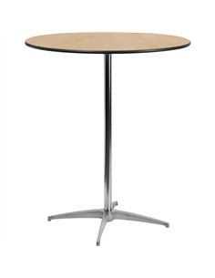 Bistro & Bar Table Plywood 610mm Round Adjustable Height 760/1060mm | Professional CS25AOX228