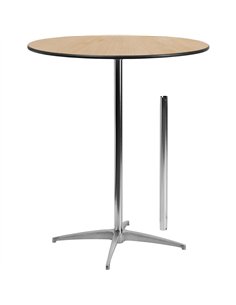 Bistro & Bar Table Plywood 760mm Round Adjustable Height 760/1060mm | Professional CS25AOX230 2