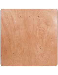 Square Folding Banquet Catering Table Plywood 1525x1525x760mm | Professional CS25AOX516 2