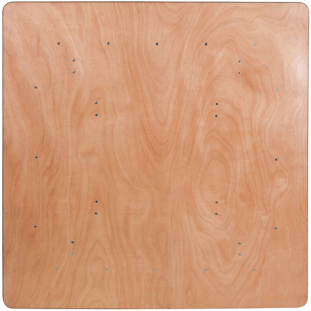 Square Folding Banquet Catering Table Plywood 1525x1525x760mm | Professional CS25AOX516