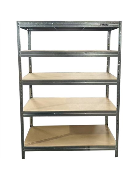 5-Tier Galvanized Heavy‑Duty Shelving Unit – 175 kg per Shelf | Professional CS25KRT35
