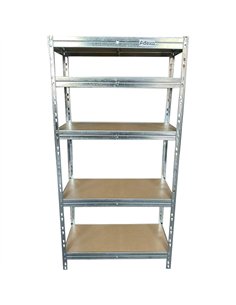 5-Tier Galvanized Heavy‑Duty Shelving Unit – 220kg per Shelf | Professional CS25KPT175