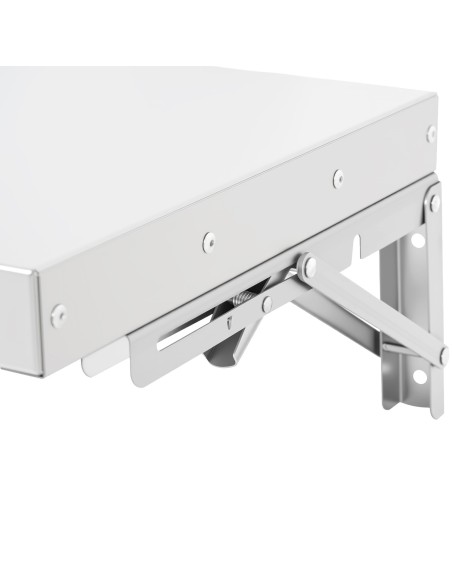 Commercial Stainless Steel Foldable Wall Mounted Shelf 1000x300x230mm | Professional CS25RTW41030