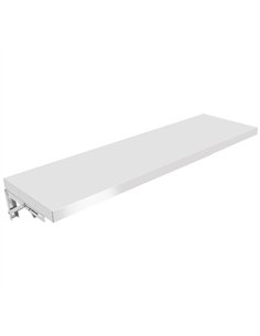 Commercial Stainless Steel Foldable Wall Mounted Shelf 1200x300x230mm | Professional CS25RTW41230