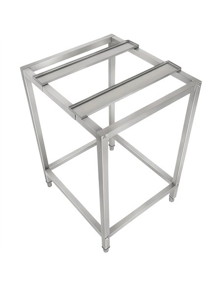 Stainless Steel Oven Stand Frame with Movable Holding Rail 595x535x850mm | Professional CS25WAN106