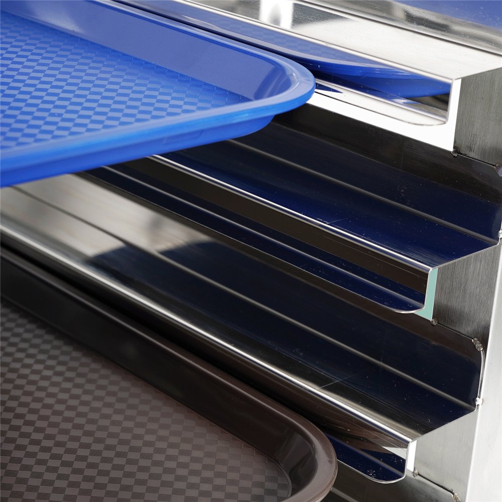 Stainless Steel Oven Stand with Dual Tray Rails 980x700x745mm | Professional CS25WAN112