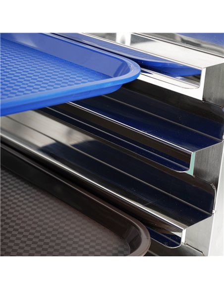 Stainless Steel Oven Stand with Dual Tray Rails 980x700x745mm | Professional CS25WAN112
