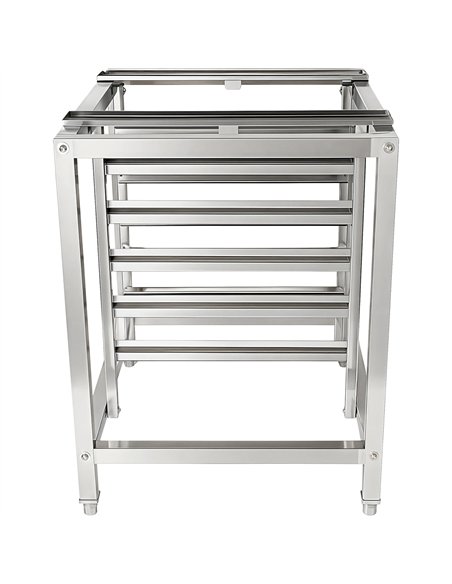 Stainless Steel Oven Stand with GN1/1 Rails 770x650x850mm | Professional CS25WAN110