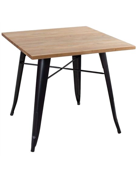 Bistro Table Natural Wood Colour Top 800x800mm Indoors | Professional CS25WW286NW