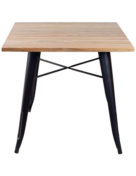 Bistro Table Natural Wood Colour Top 800x800mm Indoors | Professional CS25WW286NW