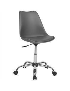 Home Office Chair Dark Grey | Professional CS25WW003WHEELDG