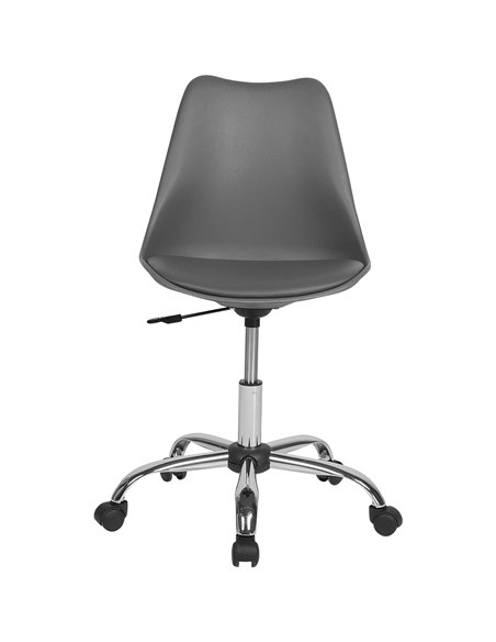 Home Office Chair Dark Grey | Professional CS25WW003WHEELDG