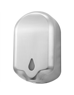 Automatic Spray Soap &amp Sanitiser Dispenser 1.2L Brushed Finish Touch-Free Wall Mounted | Professional CS25KW7200XBRUSHED