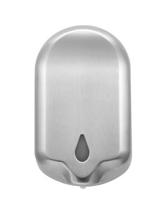 Automatic Spray Soap &amp Sanitiser Dispenser 1.2L Brushed Finish Touch-Free Wall Mounted | Professional CS25KW7200XBRUSHED 2