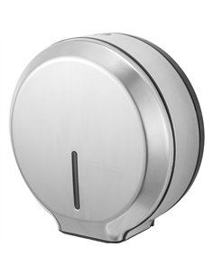 Commercial Toilet Roll Dispenser Embossed Stainless Steel Wall Mounted 340×138×343mm | Professional CS25KW7311EMBOSSED