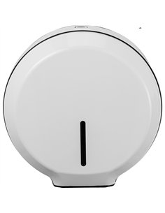 Commercial Toilet Roll Dispenser Embossed White Steel Wall Mounted 340×138×343mm | Professional CS25KW7311WHITE 2