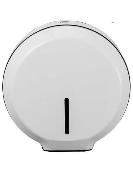 Commercial Toilet Roll Dispenser Embossed White Steel Wall Mounted 340×138×343mm | Professional CS25KW7311WHITE