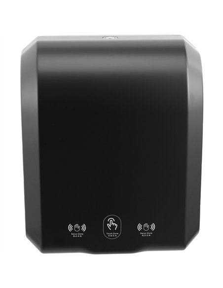 Commercial Automatic Universal Roll Paper Dispenser Black 300×217×362mm | Professional CS25KW7396BLACK