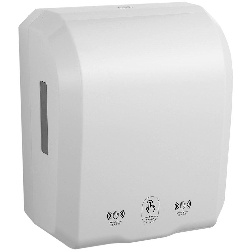 Commercial Automatic Universal Roll Paper Dispenser White 300×217×362mm | Professional CS25KW7396WHITE
