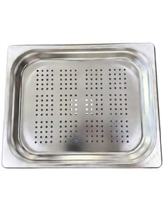 Stainless Steel GN 1/2 Perforated Pan 325×265×40mm | Professional CS25JJD114