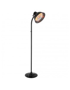 Infrared Patio Heater 2kW Free Standing Black | DA-JHR2000S