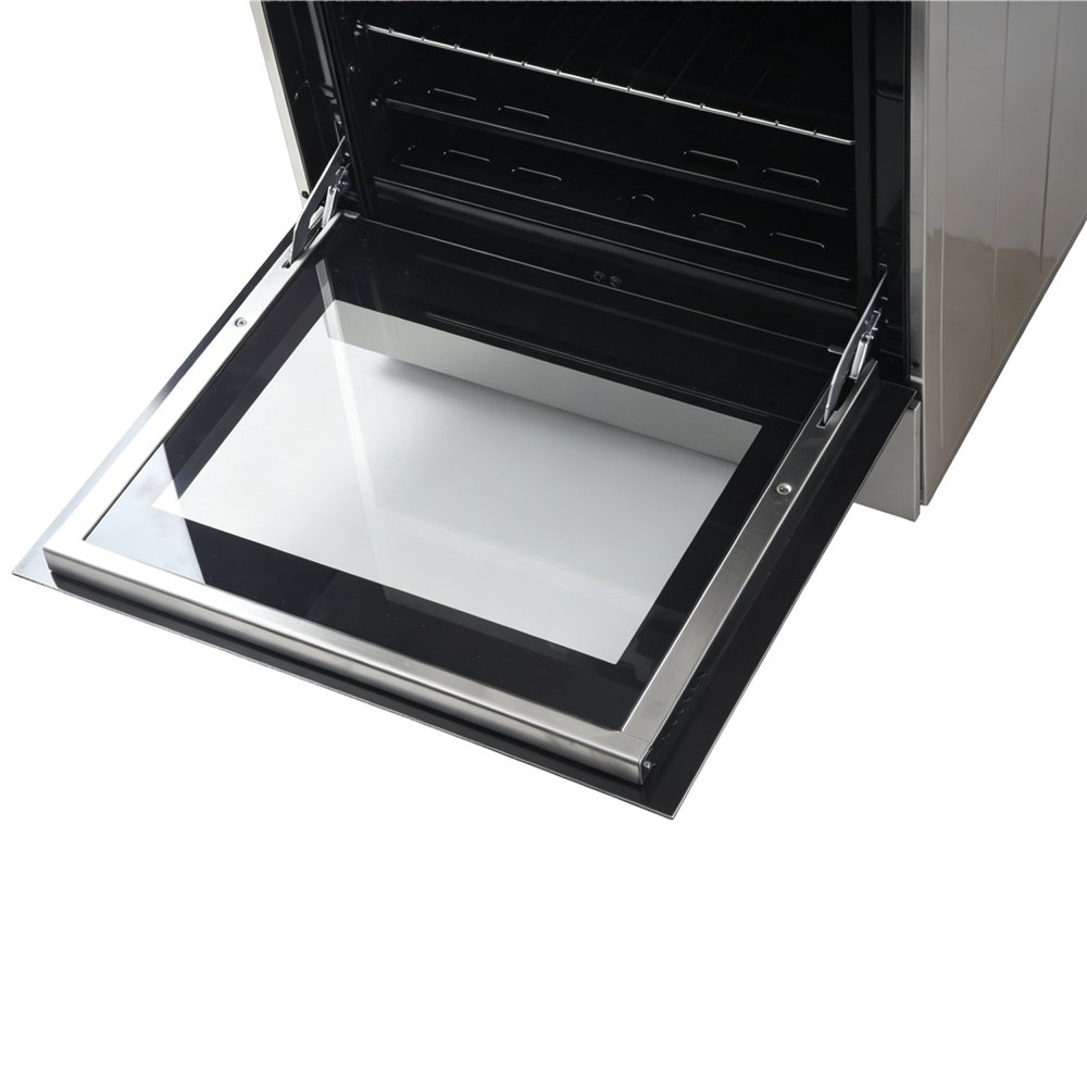 Commercial 4 Burner Stainless Steel Gas Range with Gas Oven 600×600×850mm | Professional CS25G24D084010