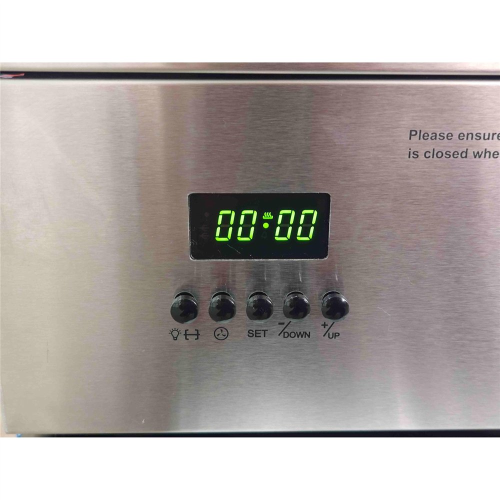 Commercial 4 Burner Stainless Steel Gas Range with Gas Oven 600×600×850mm | Professional CS25G24D084010