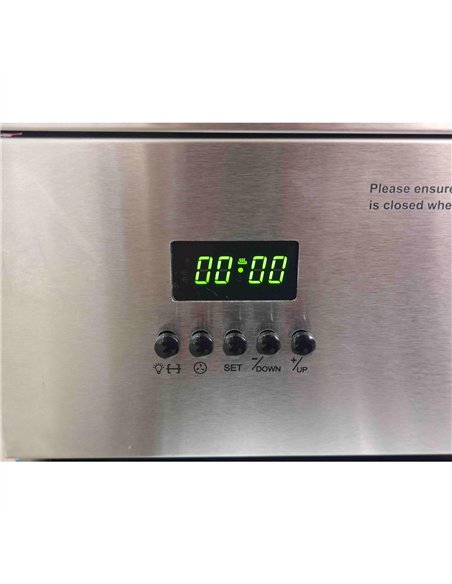 Commercial 4 Burner Stainless Steel Gas Range with Gas Oven 600×600×850mm | Professional CS25G24D084010