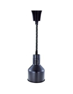 Rise & Fall Dome Heat Lamp Black | DA-A65121202