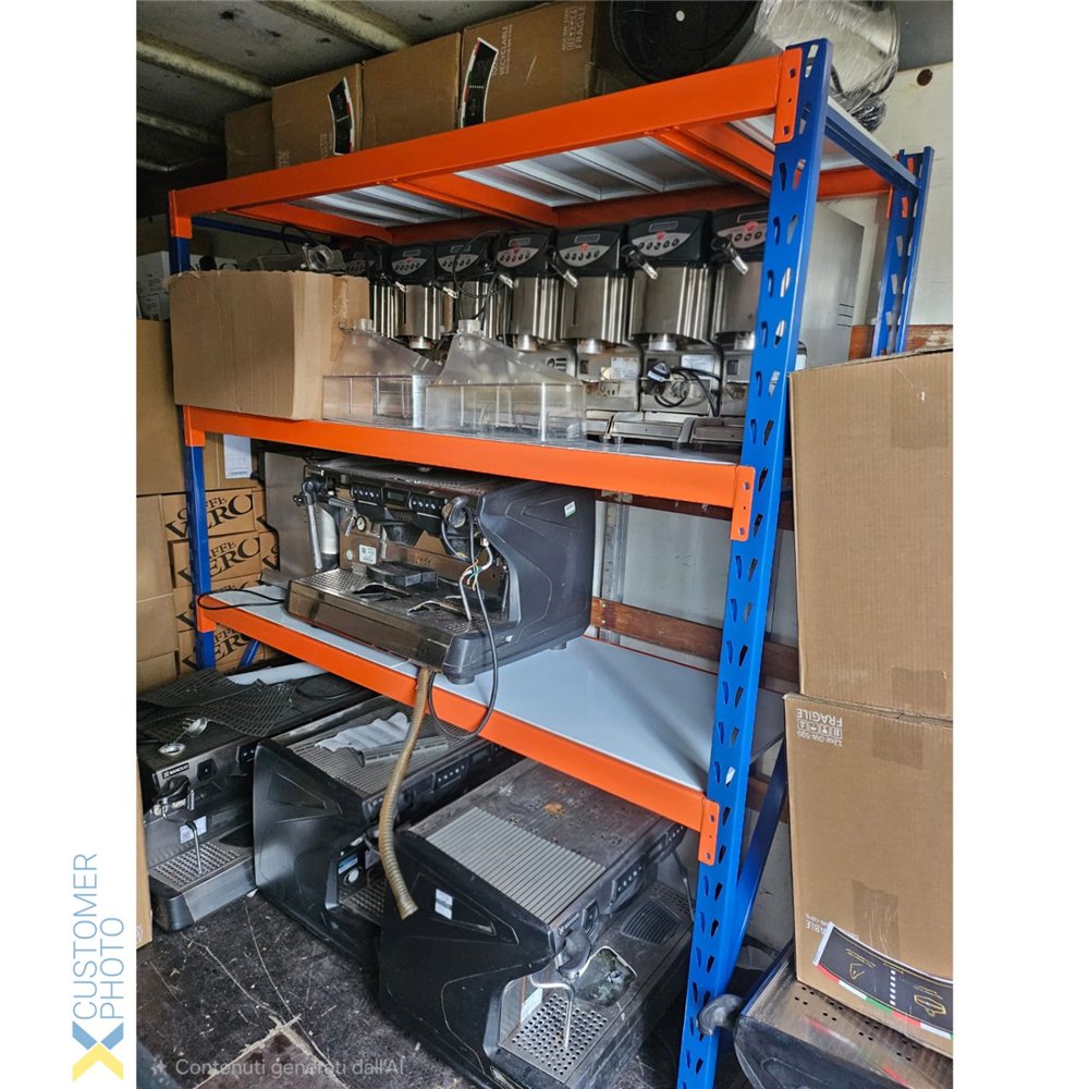 Long Span Warehouse Racking 1800x900x2400mm 4 Shelves 600kg Capacity | Professional CS25FUJI428