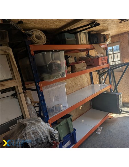 Long Span Warehouse Racking 2000x900x2400mm 4 Shelves 600kg Capacity | Professional CS25FUJI430
