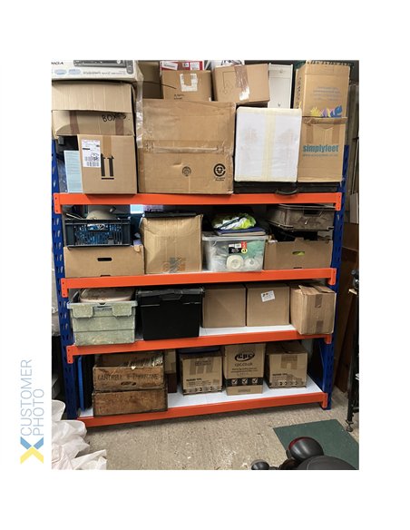 Long Span Warehouse Racking 2000x900x2400mm 4 Shelves 600kg Capacity | Professional CS25FUJI430