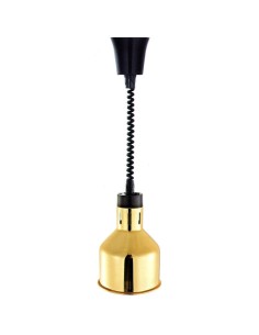 Rise & Fall Dome Heat Lamp Titanium Gold | DA-A65121204