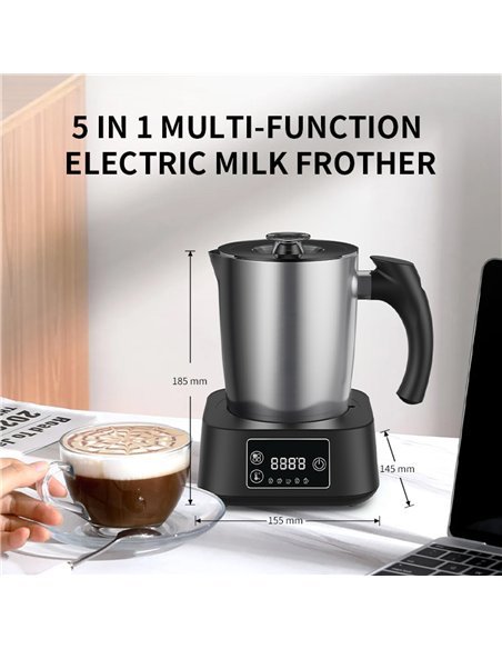 Commercial Electric Multifunction Milk Frother 500W Stainless Steel | Professional CS25MF0901