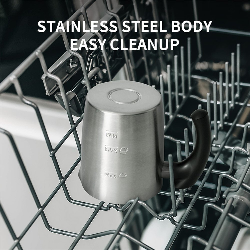 Commercial Electric Multifunction Milk Frother 500W Stainless Steel | Professional CS25MF0901