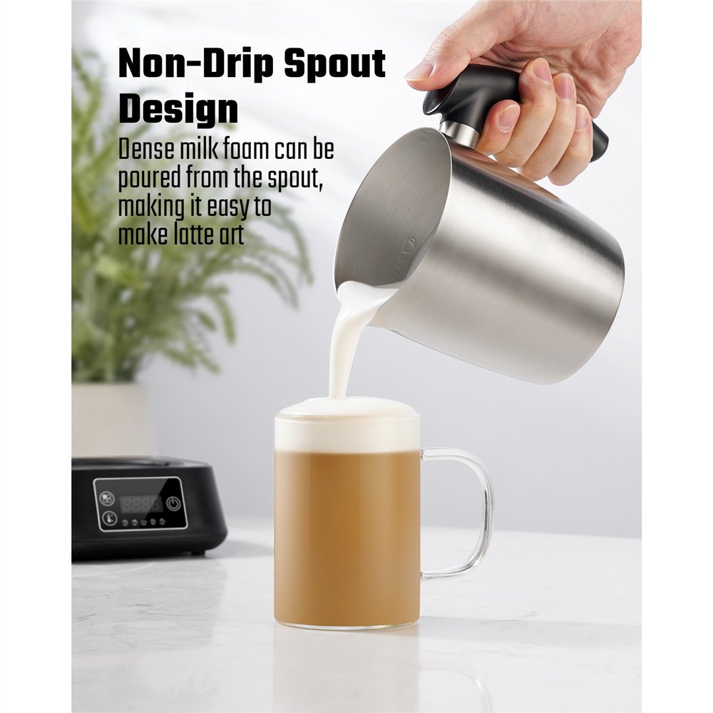 Commercial Electric Multifunction Milk Frother 500W Stainless Steel | Professional CS25MF0901