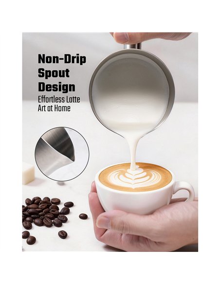 Commercial Electric Multifunction Milk Frother 500W Stainless Steel | Professional CS25MF0901