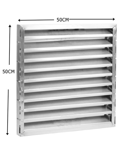 Commercial Stainless Steel Canopy Hood 2500×1000×350mm with 5 x 500×500mm Filters | Professional CS25CH1025S
