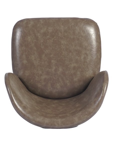 Taupe Upholstered Dining Chair with Black Metal Frame 470×595×810mm | Professional CS25TJG203