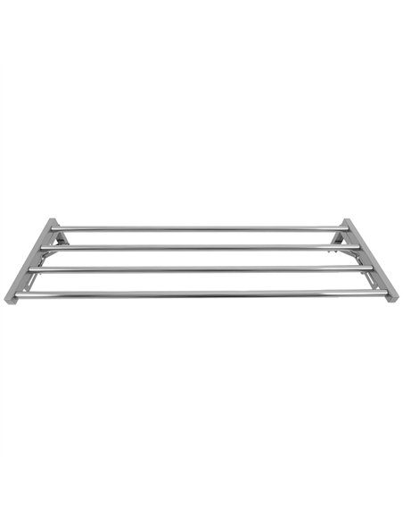 Commercial Foldable Stainless Steel Wall Mounted Rack Shelf 800×300×230mm 4 Tube | Professional CS25TRW50830