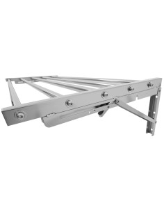 Commercial Foldable Stainless Steel Wall Mounted Rack Shelf 600×400×230mm 5 Tube | Professional CS25TRW50640 2