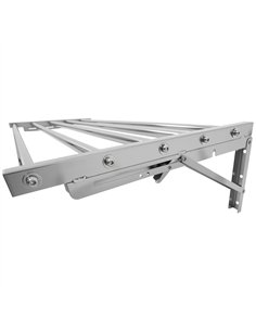 Commercial Foldable Stainless Steel Wall Mounted Rack Shelf 1000×400×230mm 5 Tube | Professional CS25TRW51040 2